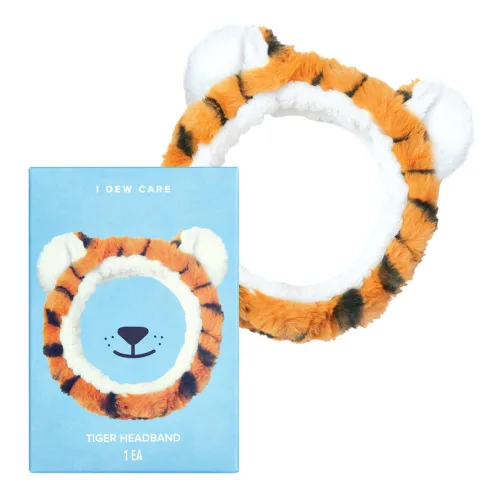 Miniatura 10 de I DEW CARE Diadema para Lavado Facial - Oso Marrón Diadema de Animal para Lavado de Cara y Cuidado de la Piel, Día de Spa, Suave y Esponjosa