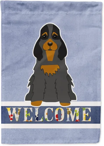 Miniatura 96 de Caroline's Treasures BB5622GF Airedale - Bandera de bienvenida para jardín, bandera decorativa para patio, exteriores, patio, parterres