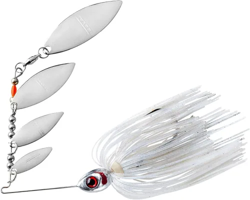Miniatura 9 de Booyah Señuelo de pesca Shad Blade-Bait, Pearl Shiner, Mini Shad (3/16 oz)
