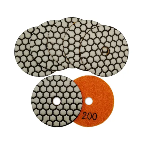 Miniatura 13 de SHDIATOOL Almohadillas de pulido de diamante seco de 3 pulgadas Grit 50 para cuarzo de mármol de granito (paquete de 7)