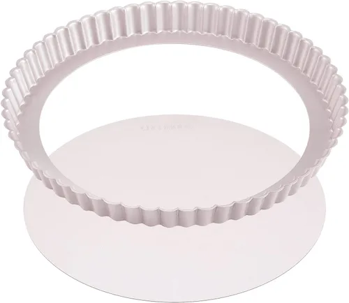 Miniatura 12 de CHEFMADE Sartén para tartas, 7 pulgadas con parte inferior suelta extraíble, antiadherente, redonda, quiche, para horno y cocción instantánea