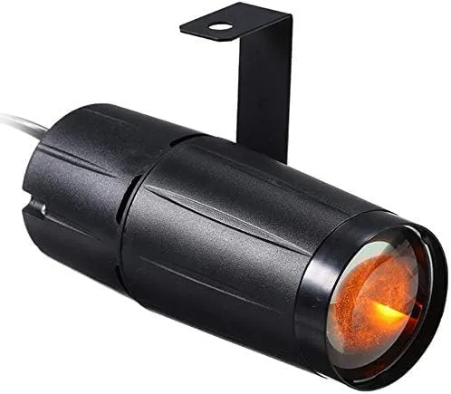 Lixada - Foco de Pinspot LED de 10W, Mini Luz de Foco para Escenario, Iluminación de Pista, Accesorio para Decoración del Hogar, Bar, Club, Pub, DJ,