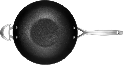 Miniatura 2 de Scanpan Wok antiadherente CS+ de 12.5 pulgadas, compatible con todas las estufas, listo para inducción, apto para utensilios de metal, apto