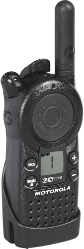 Miniatura 5 de 4 x Motorola CLS1110 UHF 1W 1 canal de radio de 2 vías (CLS1110) + 4 micrófonos de altavoz remoto HKLN4606 - Paquete de 4 con paquete de micrófono