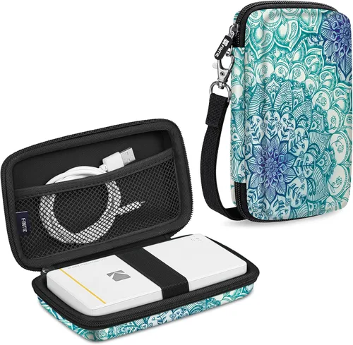 Miniatura 10 de Fintie Funda protectora para cámara e impresora Kodak Step/Mini 2 HD/PRINTOMATIC/Kodak Smile - Funda de transporte rígida a prueba de golpes