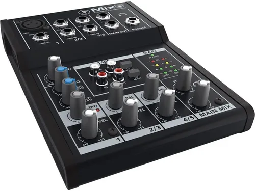 Miniatura 4 de Mezclador compacto de 5 canales Mackie Mix5, negro
