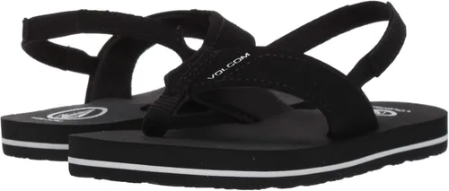 Miniatura 7 de Volcom Sandalia Victor unisex para niños grandes gris azul 9