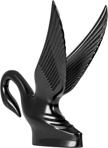 Miniatura 3 de GG Grand General 48008 Adorno clásico de capucha de cisne con recubrimiento en polvo negro mate