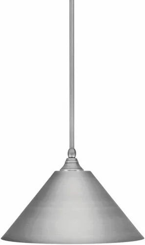 Miniatura 32 de Toltec Lighting Tallo Colgado Mini colgante, acabado de cobre negro, 3.5" cuadrado humo burbuja vidrio