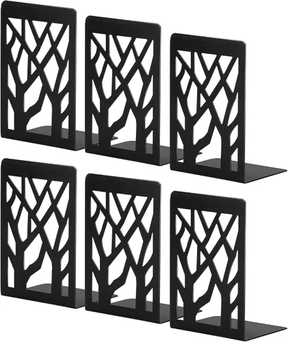 Miniatura 16 de Soporte para libros, sujetalibros, extremos de libros para estantes, sujetalibros para estantes, sujetalibros, extremos de libros para libros