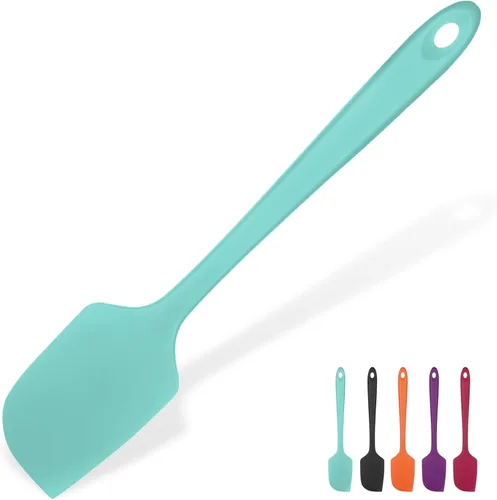 Miniatura 12 de Espátula de silicona resistente al calor: U-Taste, flexible de 600ºF, de 11.38 pulgadas, de silicona, para mezclar, remover, cocinar, raspar
