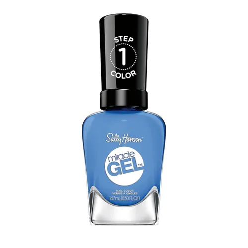 Miniatura 17 de Sally Hansen Miracle Gel™, Metro Midnight, Fórmula de larga duración, tipo gel, sin necesidad de lámpara UV, esmalte de uñas púrpura 564 Metro