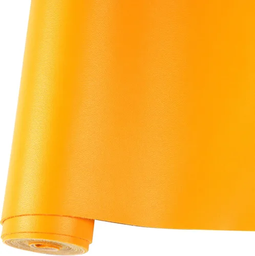 Miniatura 12 de Rollo de hojas de cuero sintético liso de color sólido 12"X53" (30cmX135cm), muy adecuadas para hacer manualidades, aretes de cuero, lazos, costura