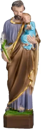 Miniatura 6 de THE FAITH GIFT SHOP Estatua de San José - Pintada a mano en Italia - Colección Toscana - Estatua de San José (12")