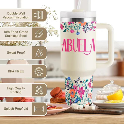 Miniatura 3 de ROSTANTEN Regalos de Abuela – Regalos de cumpleaños de Abuela en español de parte de nietos – Regalos para Abuela – Regalo para el Día de la Madre