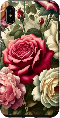 Miniatura 10 de Funda con diseño floral para iPhone 11 Pro Max, diseño victoriano vintage