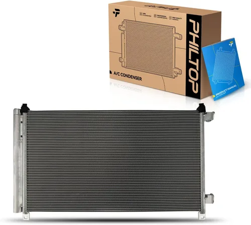 Miniatura 60 de PHILTOP Condensador de aire acondicionado para Ford Explorer 2002-2005, Mercury Mountaineer 2002-2005, Reemplazar # 3056, 1L2Z17912AA, 6L2Z19712AA