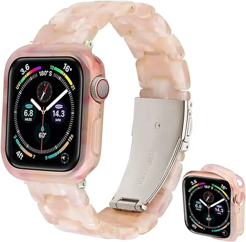 Miniatura 12 de Correa con estuche compatible con Apple Watch de 1.93 pulgadas, 1.81 pulgadas, 1.77 pulgadas, 1.73 pulgadas, 1.65 pulgadas, 1.61 pulgadas, 1.57