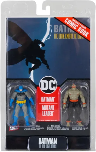 Miniatura 9 de McFarlane Toys - DC Direct Page Punchers 2pk Batman & Mutant Leader Figuras de 3 pulgadas con cómic