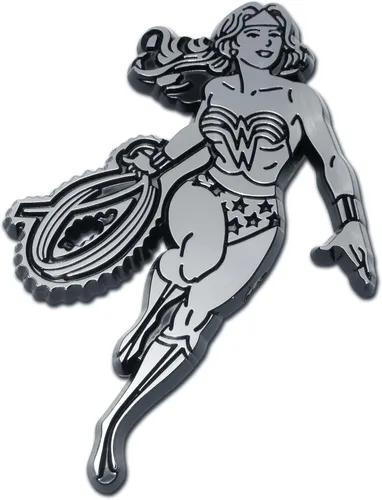 Miniatura 10 de Emblema cromado para auto de Mujer Maravilla (3D)
