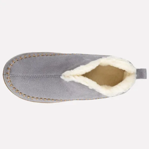 Miniatura 4 de Wishcotton Pantuflas de mocasín para mujer, para invierno, para interiores y exteriores, con espuma viscoelástica