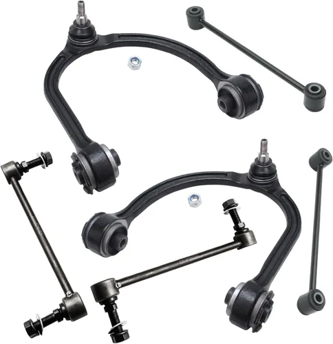 Miniatura 177 de Detroit Axle - Kit de extremo delantero para Chrysler 300 Dodge Charge Challenger 2011-2023, 2 brazos de control inferiores traseros 2 rótulas