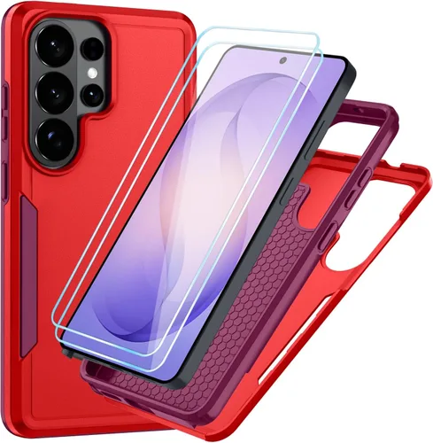 Miniatura 41 de Funda para Samsung Galaxy A15 5G con protector de pantalla HD [protección contra caídas de grado militar] Protección de cuerpo completo resistente a