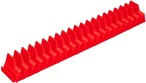 Miniatura 2 de Ernst Manufacturing Wrench Pro - Organizador modular de llaves para 20 herramientas con base magnética (rojo) - Fabricado en los Estados Unidos