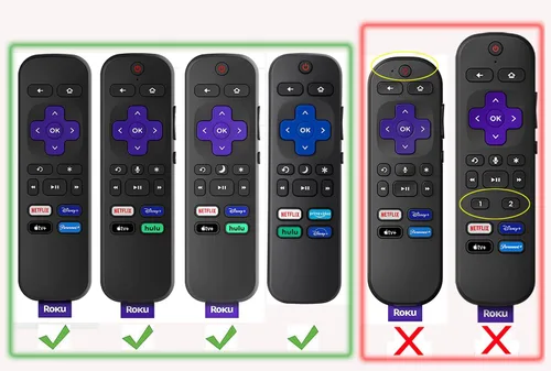 Miniatura 2 de Funda de silicona para control remoto Roku Voice TV RCAL7R/Roku Express/Roku Streaming Stick TV Funda protectora de silicona para Roku TV Remote