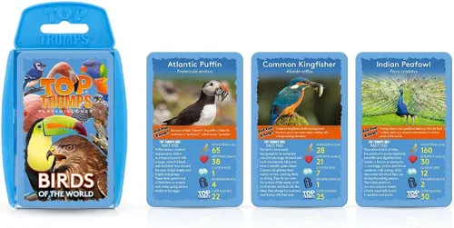 Miniatura 5 de Top Trumps Birds of the World Classics - Juego de cartas para descubrir algunos datos interesantes en este juego educativo lleno que incluye