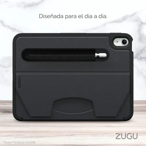 Miniatura 8 de ZUGU CASE para iPad A16 11ª generación de 11 pulgadas (2025), 10ª generación de 10.9 pulgadas (2022) Soporte magnético y cubierta para Negro