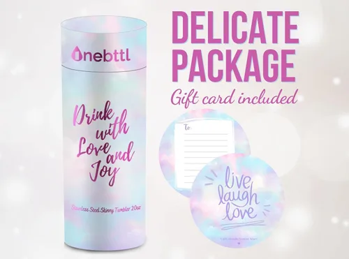 Miniatura 7 de Onebttl Regalos de playa para mujeres, vaso delgado de 20 onzas con tapa y pajita, regalos temáticos de playa para amantes de la playa, azul Repetir