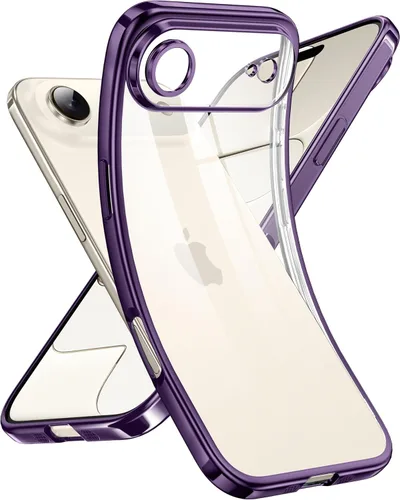 Miniatura 64 de Supdeal Funda transparente para iPhone 13 Pro, no amarillea, protección de cámara, probada en caídas de grado militar, transparente, a prueba
