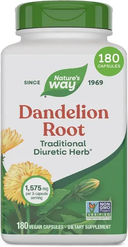 Miniatura 12 de Nature 's Way - Raíz de diente de león, de 525 mg. 100 cápsulas, 12300, 100, 1, 1