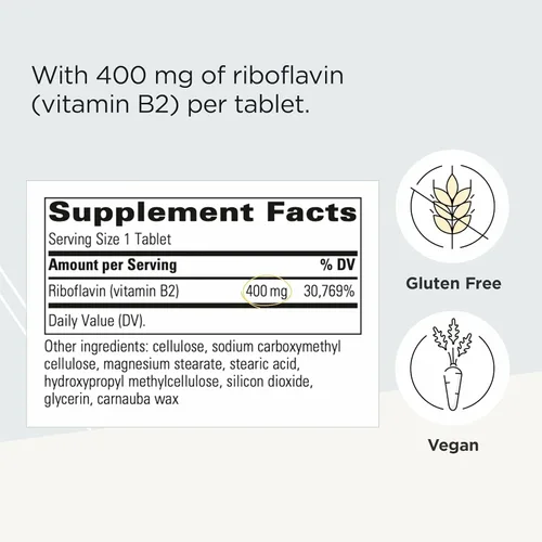 Miniatura 2 de Integrative Therapeutics Riboflavina - Suplemento de vitamina B2 para apoyo energético celular* - Apoya la vitalidad y la producción de glóbulos