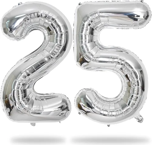 Miniatura 13 de Globos morado pastel de número 12, 40 pulgadas, globos gigantes de aluminio, de mylar, número 1 y 2, para niñas de 12 años, globos lilas