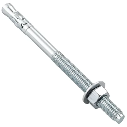Miniatura 7 de Wensilon 1/4x2-1/4 100Pcs Anclajes estándar en pulgadas de alta resistencia para anclajes de cuña de zinc para cemento y hormigón