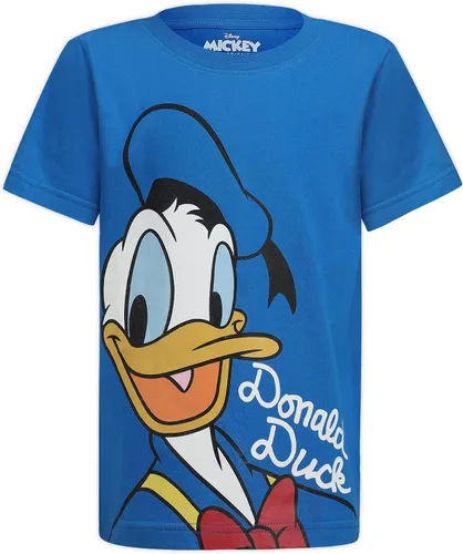 Miniatura 3 de Disney Mickey Mouse & Friends - Paquete de 4 camisetas para niños pequeños y pequeños, azulrojoamarillonaranja