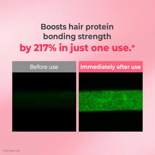 Miniatura 4 de KUNDAL Juego de champú y acondicionador Protein Bonding [Violet Muguet] - Cuidado del cabello coreano, reparación de daños, control