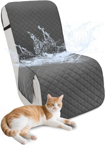 Miniatura 20 de Fundas para sofá modular reclinable, de terciopelo en forma de L, funda de consola central para perros y mascotas, lavable antideslizante, 1 funda