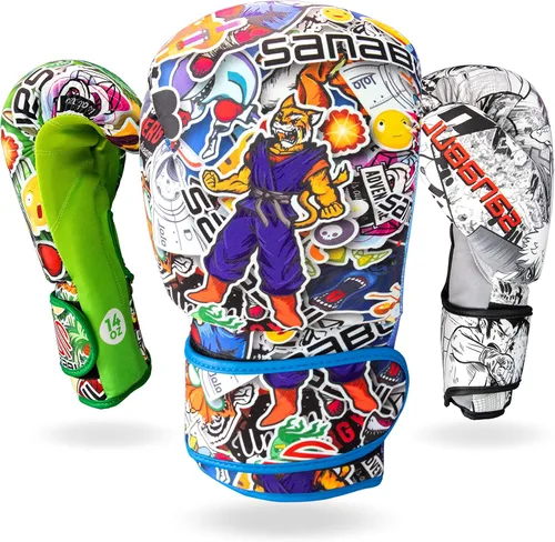 Miniatura 7 de Guantes de boxeo para adultos Sticker Bomb