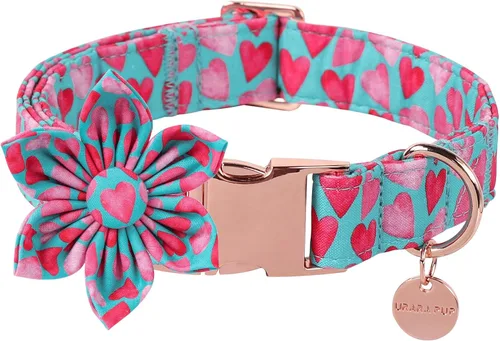 Miniatura 37 de Collar patriótico para perro con pajarita, collar de perro con lazo para el 4 de julio, collar de bandera estadounidense para perros medianos