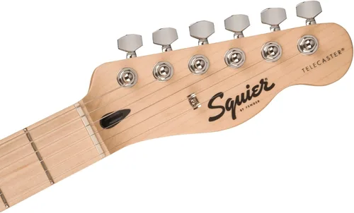 Miniatura 6 de Fender Squier Sonic Telecaster - Paquete negro con amplificador, sintonizador, correa, cable, púas y DVD de guitarra Austin Bazaar