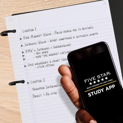 Miniatura 3 de Five Star Flex - Cuaderno recargable + aplicación de estudio, papel rayado universitario y carpeta de anillos TechLock de 1-1/2 pulgadas