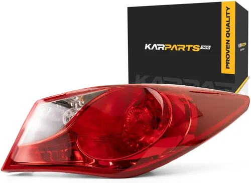 KarParts360 Luz Trasera de Repuesto para Hyundai Sonata 2011 2012 2013 2014 Lado del Pasajero Para HY2805116 | 92402-3Q000