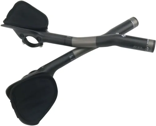 Miniatura 12 de TT Bars Carbon Bike Areo Bars Manillar RXL SL Bullhorn Handlebars Carbon Aero Bars Aero Manillar Negro 3K Brillante 31.8X340mm Triatlón Aero Barras