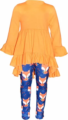Miniatura 2 de Unique Baby Conjunto de 3 piezas a juego para niñas para cada conjunto de leggings navideños