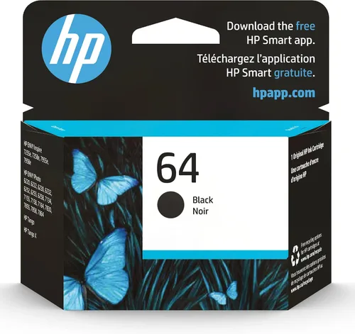 Miniatura 14 de HP Cartucho de tinta negro de alto rendimiento 64XL Funciona con Envy Inspire 7250e, 7950e; Envy Photo 6200, 7100, 7200, 7800, 7900; Serie Tango