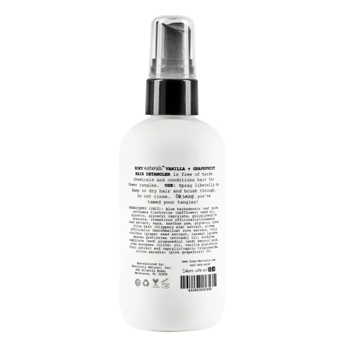 Miniatura 7 de Zoey Naturals - Spray desenredante de cabello de vainilla y pomelo para niños, hidrata el cuero cabelludo y combate los enredos y el cabello seco