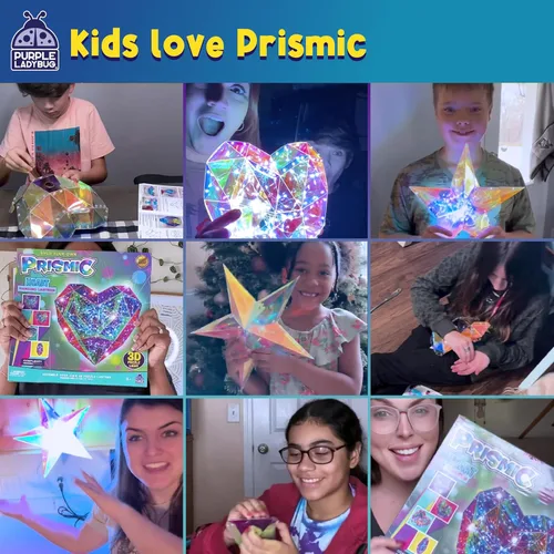 Miniatura 6 de Kit de luz nocturna de bricolaje para niñas, rompecabezas de corazón 3D, regalos para niñas de 8, 9, 10 a 12 años, regalo de cumpleaños para niños